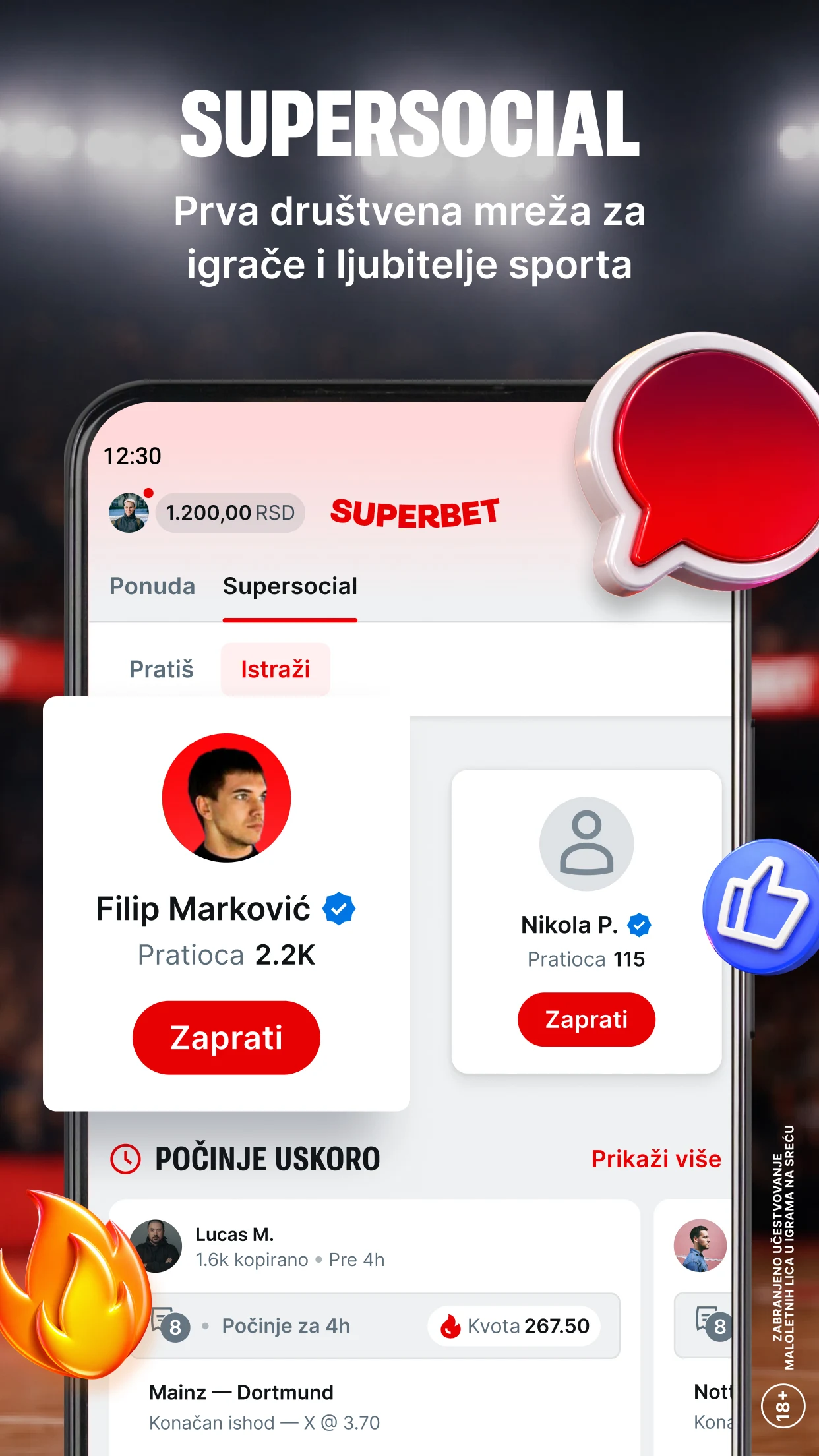 Superbet - Sportska kladionica screenshot